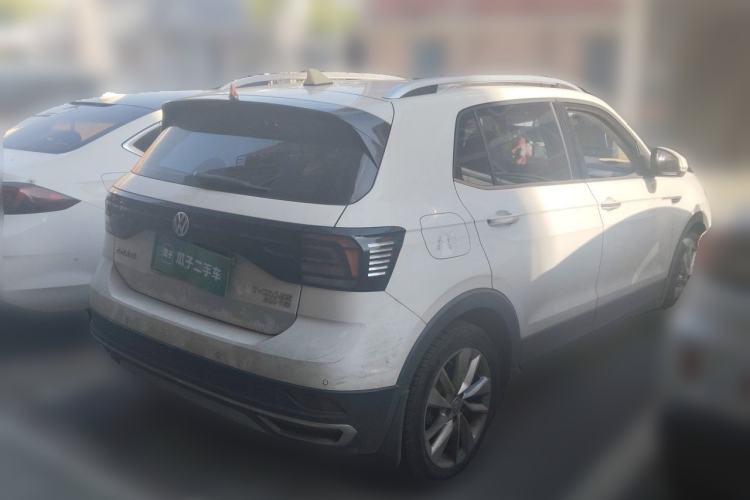 Used Volkswagen T-Cross 2020 280TSI DSG Comfort Edition Rear Right 45 Deg