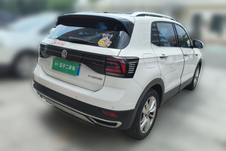 Used Volkswagen T-Cross 2020 1.5L Automatic Comfort Edition Rear Right 45 Deg