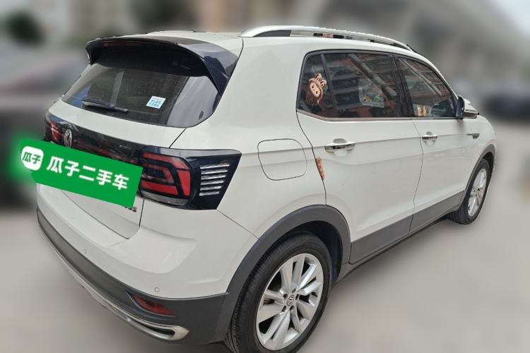Used Volkswagen T-Cross 2020 1.5L Automatic Comfort Edition Rear Right 45 Deg