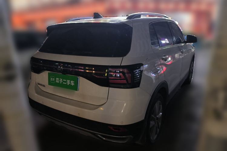 Used Volkswagen T-Cross 2020 1.5L Automatic Comfort Edition Rear Right 45 Deg
