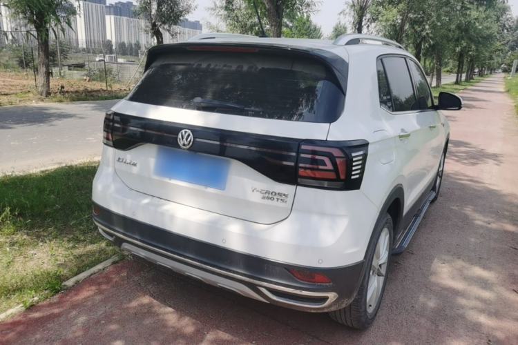 Used Volkswagen T-Cross 2020 280TSI DSG Comfort Edition Rear Right 45 Deg