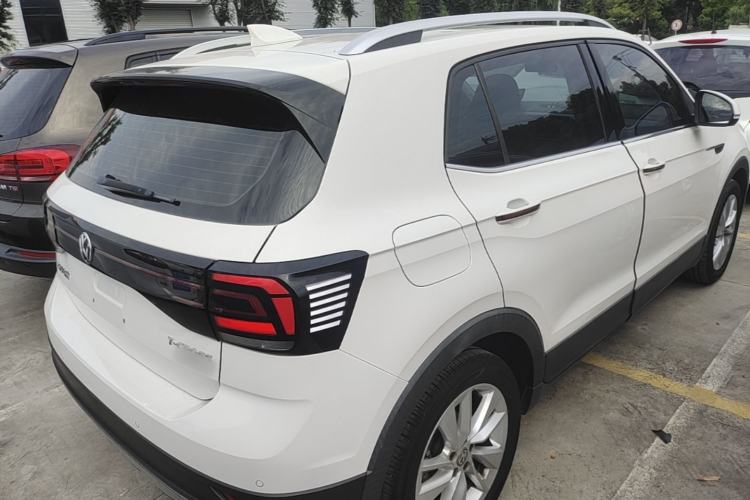 Used Volkswagen T-Cross 2020 280TSI DSG Comfort Edition Rear Right 45 Deg