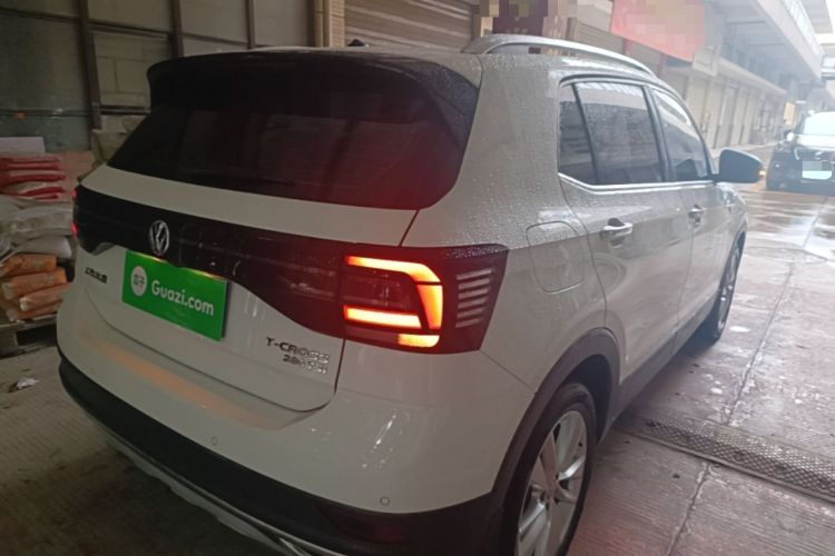 Used Volkswagen T-Cross 2020 280TSI DSG Comfort Edition Rear Right 45 Deg