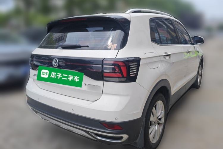 Used Volkswagen T-Cross 2020 280TSI DSG Comfort Edition Rear Right 45 Deg