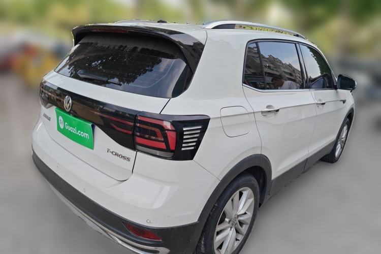 Used Volkswagen T-Cross 2020 1.5L Automatic Comfort Edition Rear Right 45 Deg