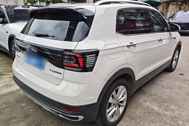 Used Volkswagen T-Cross 2020 1.5L Automatic Comfort Edition Rear Right 45 Deg