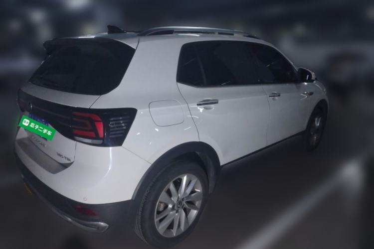 Used Volkswagen T-Cross 2020 280TSI DSG Comfort Edition Rear Right 45 Deg