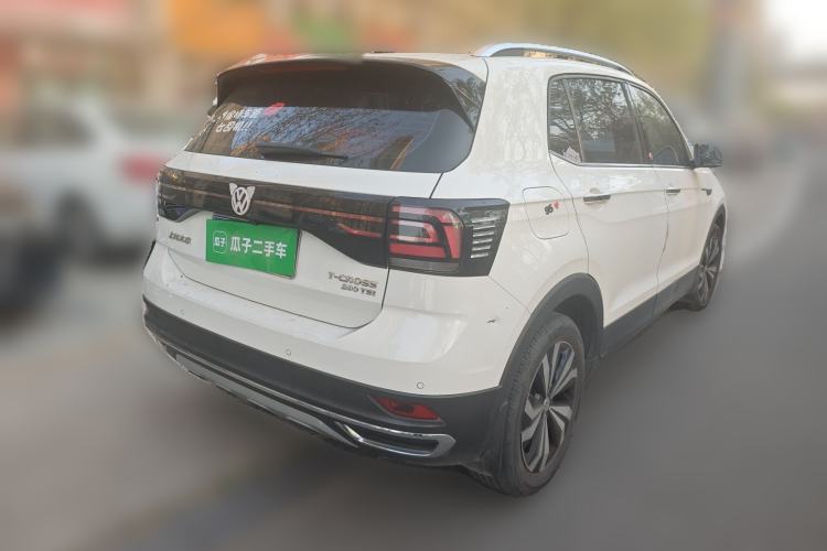 Used Volkswagen T-Cross 2020 280TSI DSG Luxury Edition Rear Right 45 Deg