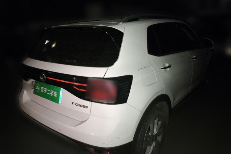 Used Volkswagen T-Cross 2020 1.5L Automatic Comfort Edition Rear Right 45 Deg