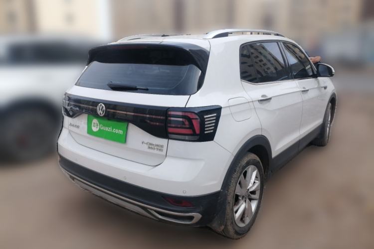 Used Volkswagen T-Cross 2020 280TSI DSG Comfort Edition Rear Right 45 Deg