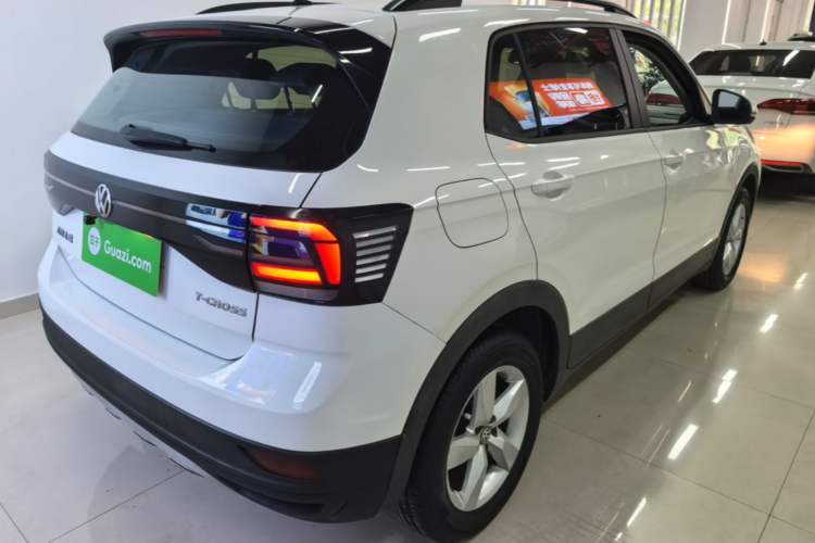 Used Volkswagen T-Cross 2020 1.5L Automatic Fashion Edition Rear Right 45 Deg