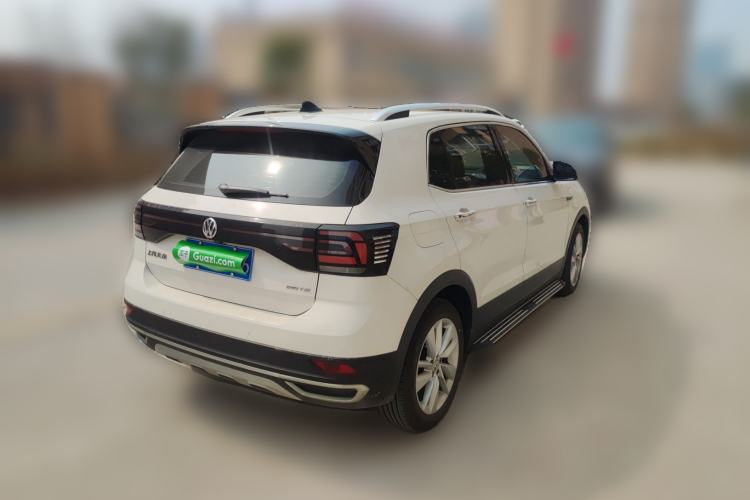 Used Volkswagen T-Cross 2020 280TSI DSG Comfort Edition Rear Right 45 Deg