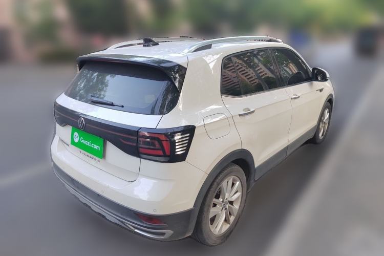 Used Volkswagen T-Cross 2020 1.5L Automatic Comfort Edition Rear Right 45 Deg