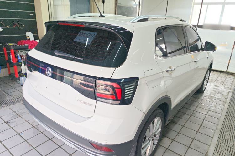 Used Volkswagen T-Cross 2020 1.5L Automatic Comfort Edition Rear Right 45 Deg