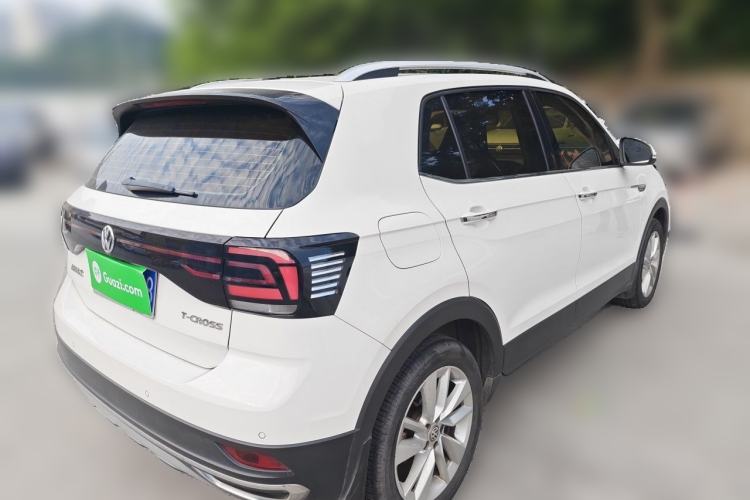 Used Volkswagen T-Cross 2020 1.5L Automatic Comfort Edition Rear Right 45 Deg