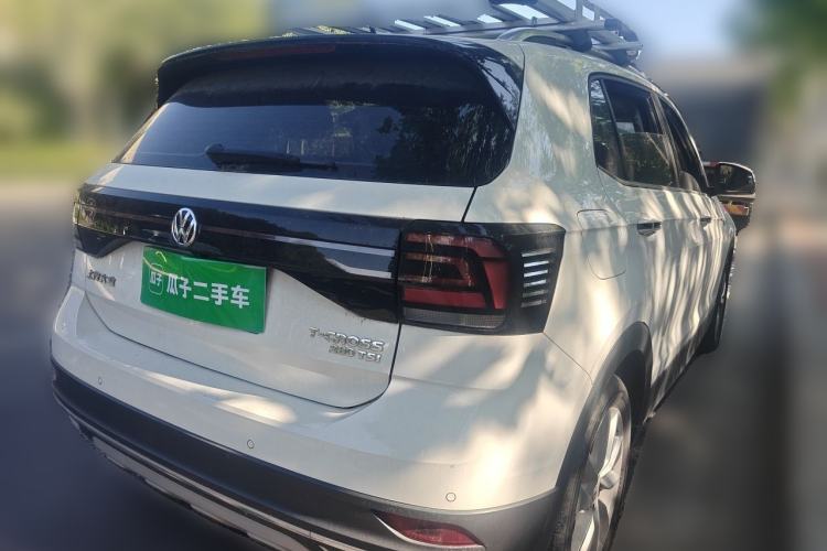 Used Volkswagen T-Cross 2020 280TSI DSG Comfort Edition Rear Right 45 Deg