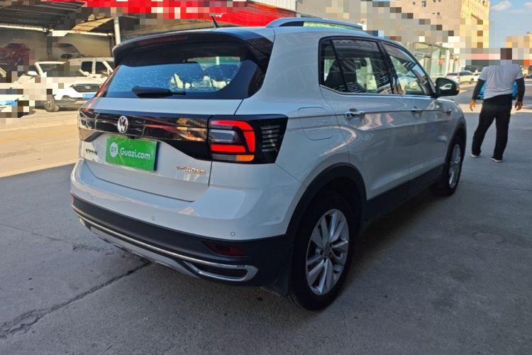 Used Volkswagen T-Cross 2020 1.5L Automatic Comfort Edition Rear Right 45 Deg