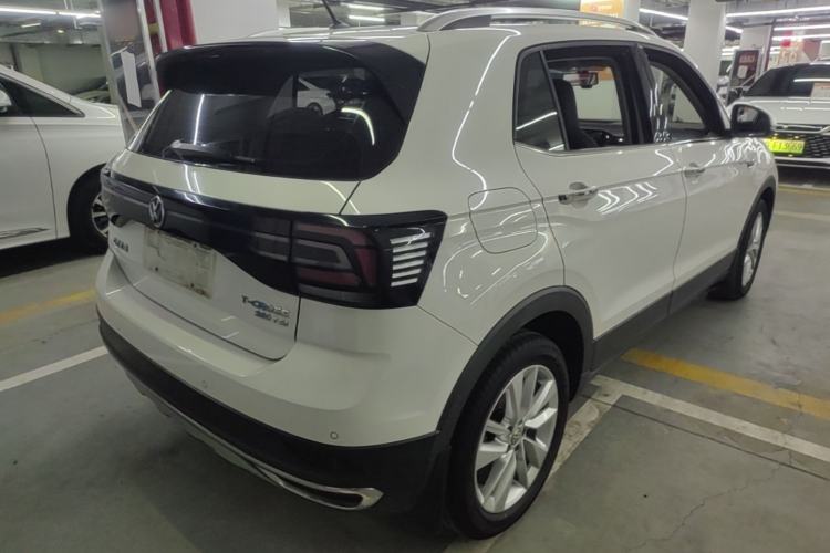 Used Volkswagen T-Cross 2020 280TSI DSG Comfort Edition Rear Right 45 Deg