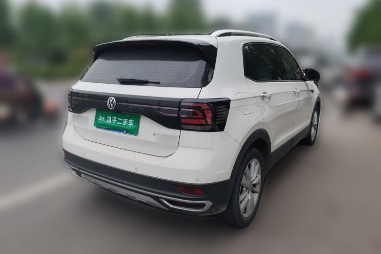 Used Volkswagen T-Cross 2020 280TSI DSG Comfort Edition Rear Right 45 Deg