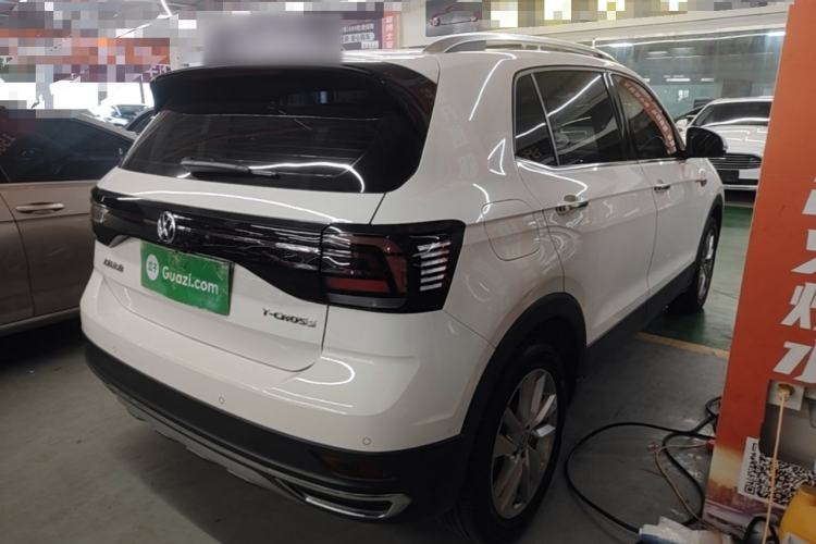 Used Volkswagen T-Cross 2020 1.5L Automatic Comfort Edition Rear Right 45 Deg