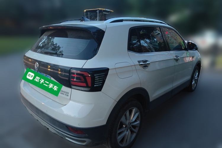 Used Volkswagen T-Cross 2020 280TSI DSG Comfort Edition Rear Right 45 Deg