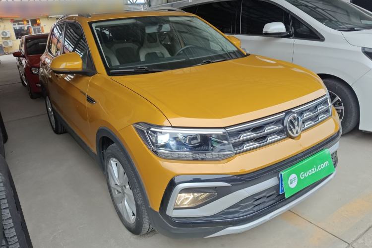 Used Volkswagen T-Cross 2020 280TSI DSG Comfort Edition Front Right 45 Deg