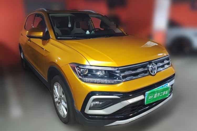 Used Volkswagen T-Cross 2020 280TSI DSG Comfort Edition Front Right 45 Deg