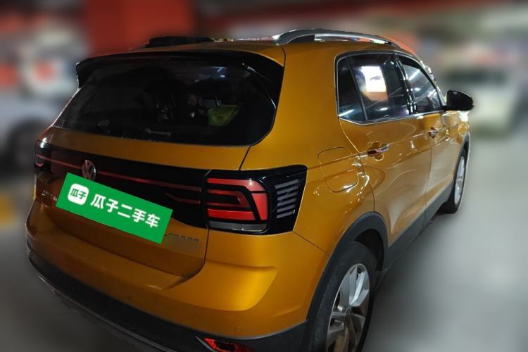 Used Volkswagen T-Cross 2020 280TSI DSG Comfort Edition Rear Right 45 Deg
