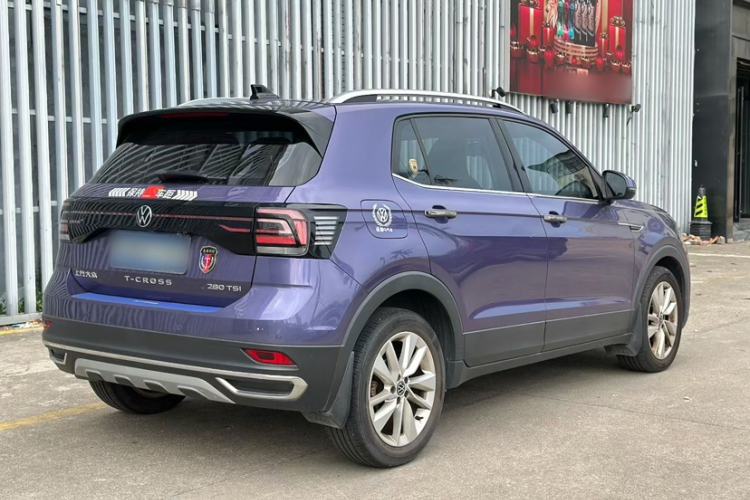 Used Volkswagen T-Cross 2021 280TSI DSG Comfort Edition Exterior 1