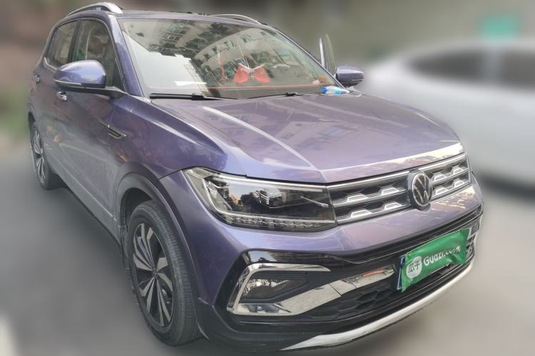 Used Volkswagen T-Cross 2021 280TSI DSG Luxury Edition Front Right 45 Deg