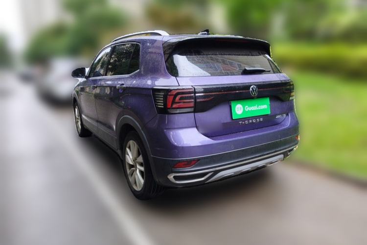 Used Volkswagen T-Cross 2021 280TSI DSG Comfort Edition Rear Left 45 Deg