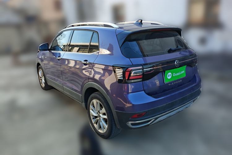 Used Volkswagen T-Cross 2021 1.5L Automatic Comfort Edition Rear Left 45 Deg