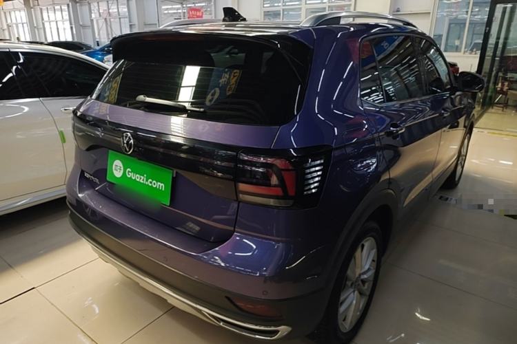 Used Volkswagen T-Cross 2021 1.5L Automatic Comfort Edition Rear Right 45 Deg