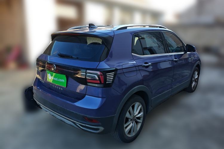 Used Volkswagen T-Cross 2021 1.5L Automatic Comfort Edition Rear Right 45 Deg