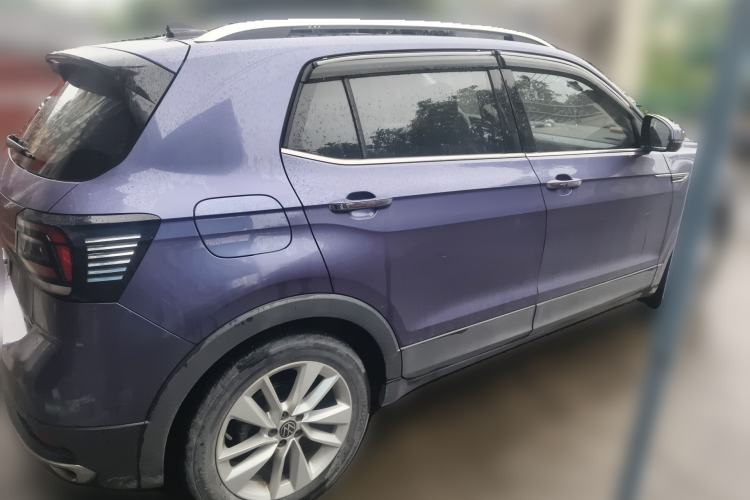 Used Volkswagen T-Cross 2021 280TSI DSG Comfort Edition Rear Right 45 Deg