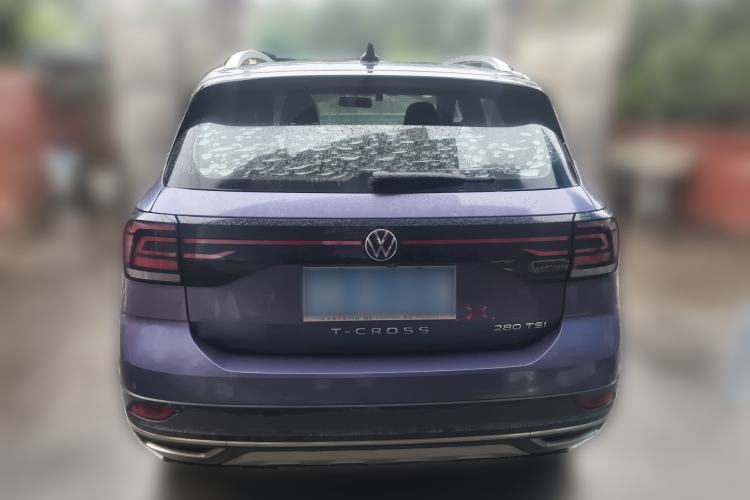 Used Volkswagen T-Cross 2021 280TSI DSG Comfort Edition Rear