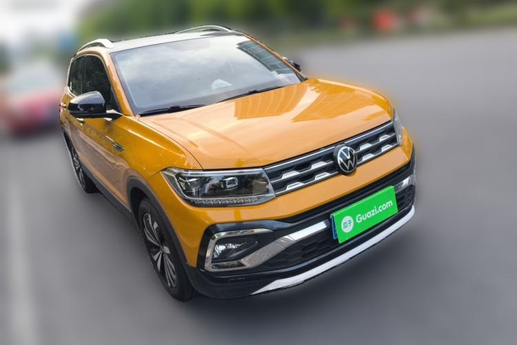 Used Volkswagen T-Cross 2021 280TSI DSG Luxury Edition Front Right 45 Deg