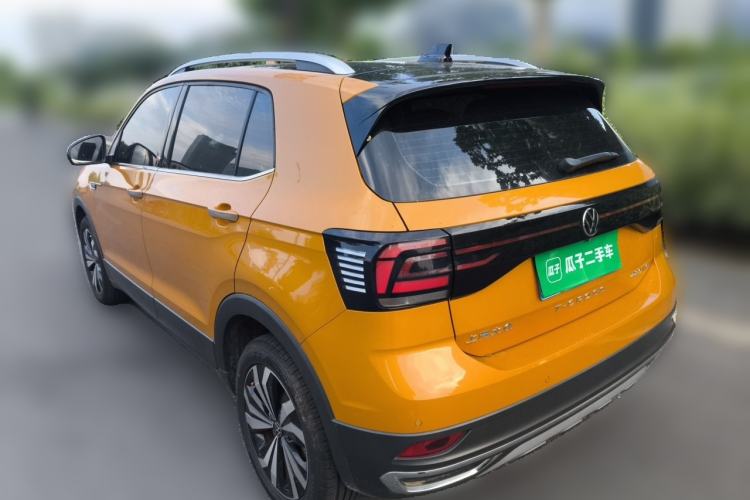Used Volkswagen T-Cross 2021 280TSI DSG Luxury Edition Rear Left 45 Deg