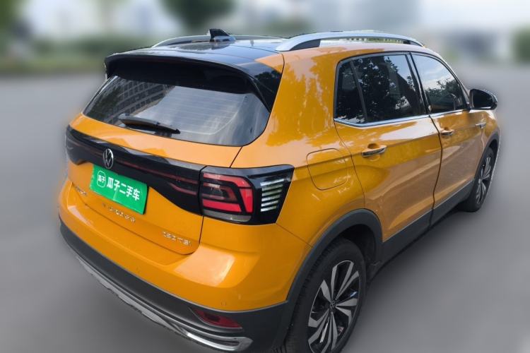 Used Volkswagen T-Cross 2021 280TSI DSG Luxury Edition Rear Right 45 Deg