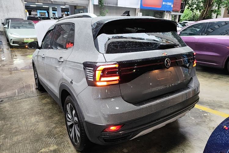 Used Volkswagen T-Cross 2021 280TSI DSG Luxury Edition Rear Left 45 Deg