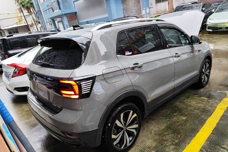 Used Volkswagen T-Cross 2021 280TSI DSG Luxury Edition Rear Right 45 Deg
