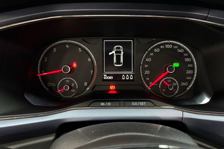 Used Volkswagen T-Cross 2021 1.5L Automatic Comfort Edition Odometer Close Up