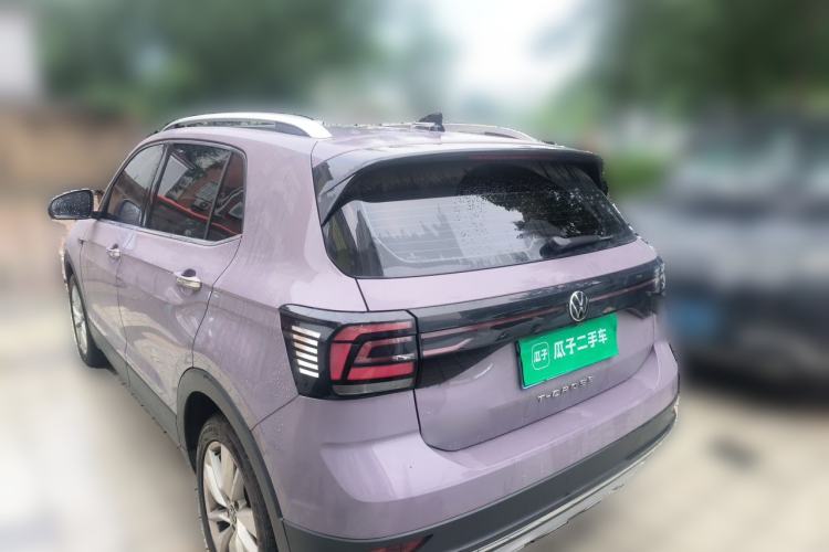 Used Volkswagen T-Cross 2021 1.5L Automatic Comfort Edition Rear Left 45 Deg