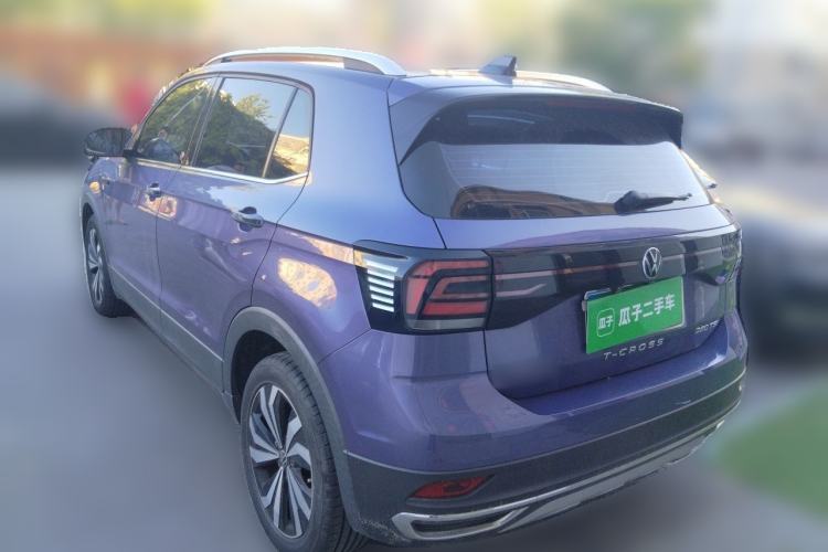 Used Volkswagen T-Cross 2021 280TSI DSG Luxury Edition Rear Left 45 Deg