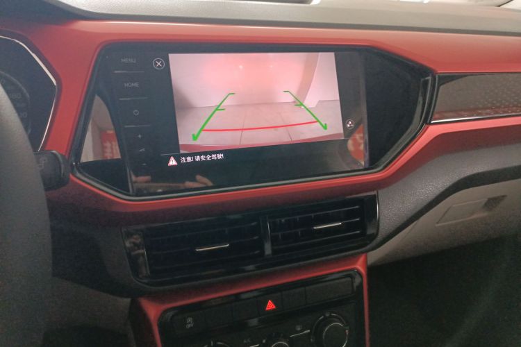 Used Volkswagen T-Cross 2021 280TSI DSG Comfort Edition Audio And AC Panel