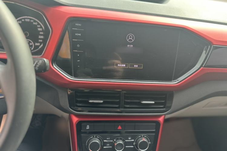 Used Volkswagen T-Cross 2021 1.5L Automatic Comfort Edition Audio And AC Panel