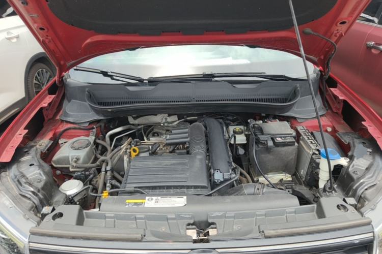Used Volkswagen T-Cross 2021 280TSI DSG Comfort Edition Engine Bay