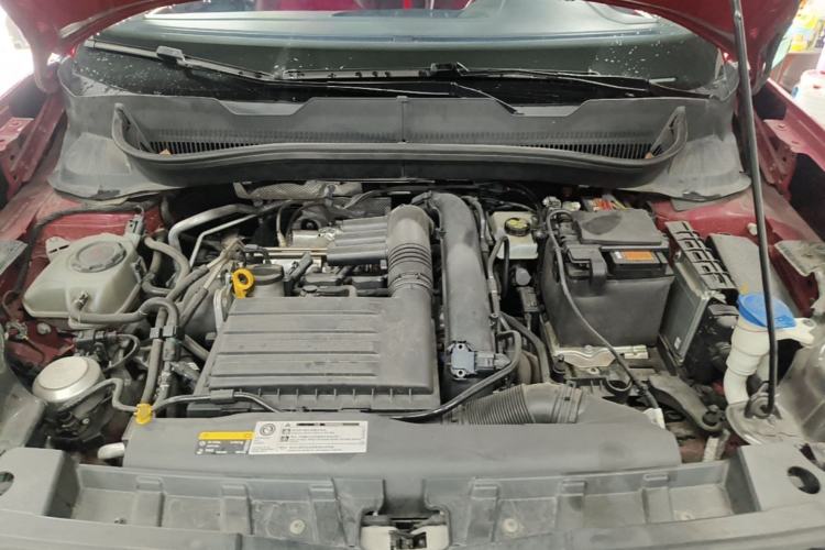 Used Volkswagen T-Cross 2021 280TSI DSG Comfort Edition Engine Bay