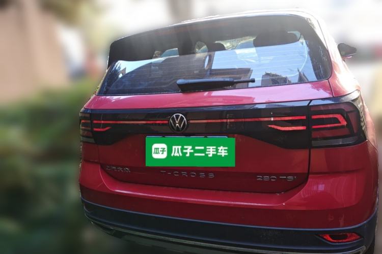 Used Volkswagen T-Cross 2021 280TSI DSG Luxury Edition Exterior 4