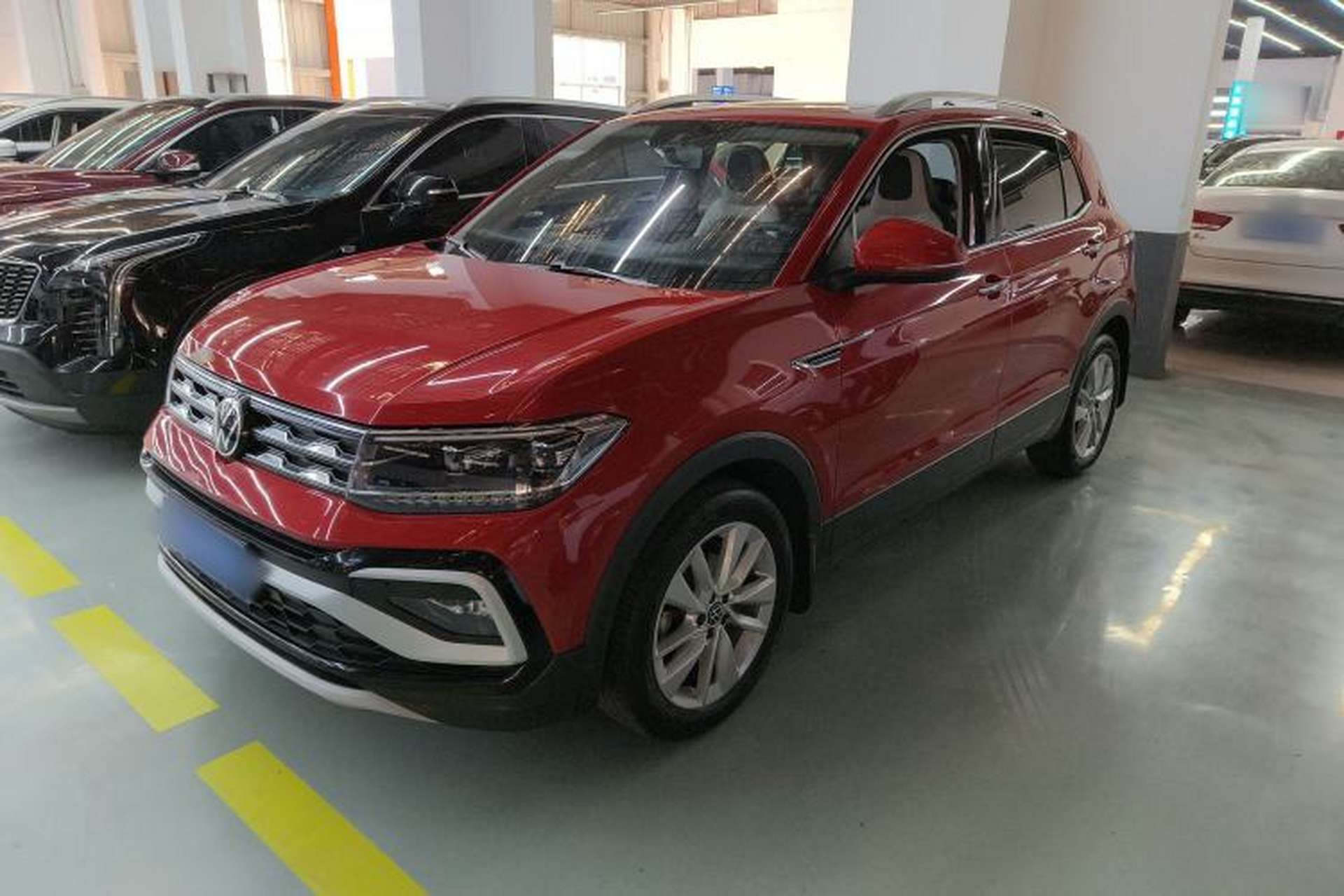 Used Volkswagen T-Cross 2021 280TSI DSG Comfort Edition Front Left 45 Deg